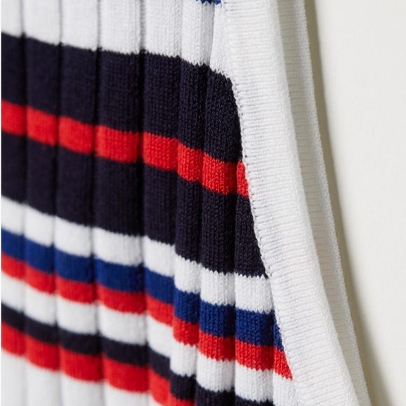 H&M| Divided| Stripped| Rib-Knit Tank - Picture 2 of 2